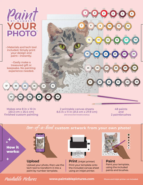 Paint Your Photo Pets Edition