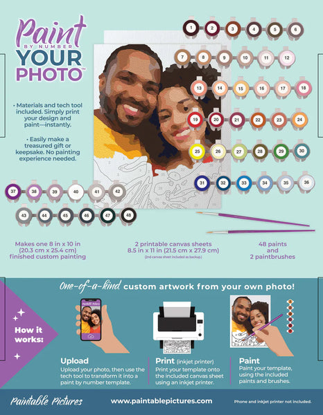 Paint Your Photo Portraits Edition