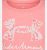 UA Girls Bittersweet Pink Logo Tee