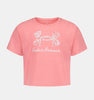 UA Girls Bittersweet Pink Logo Tee