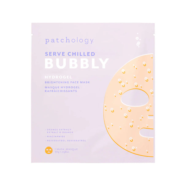 Patchology Bubbly Brightening Hydrogel Face Sheet Mask
