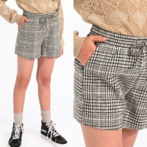 Molly Bracken High Waist Plaid Shorts