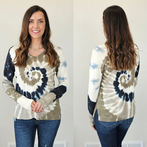 Charlie B. Plush Printed Knit Sweater