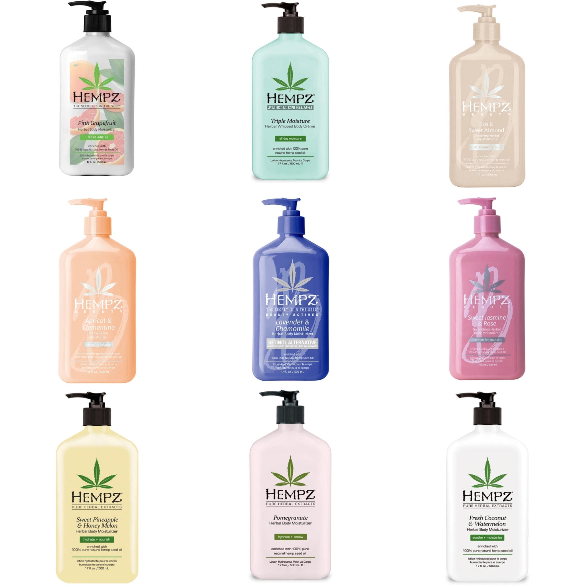 Hempz 17oz Lotions – Lillie Kate Boutique