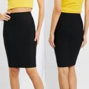 Black Bandage Pencil Skirt