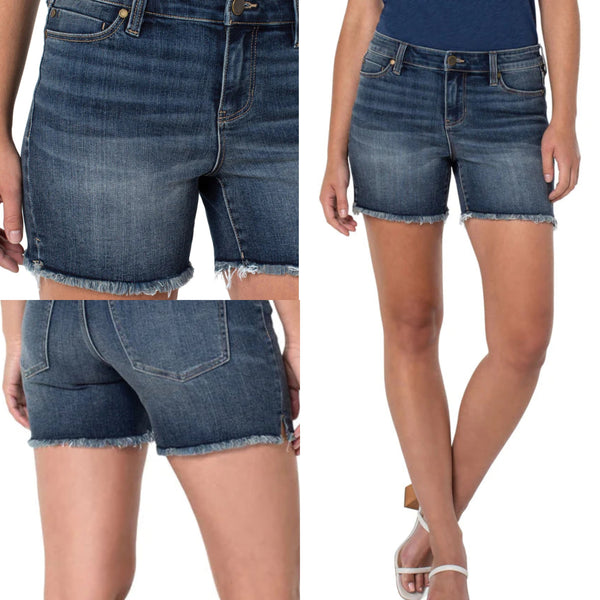 Liverpool Vickie Fray Hem Short Eco