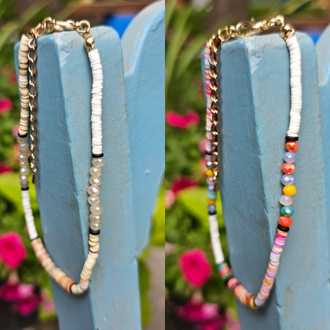 Bead-Decorated Summer Ankle Bracelets