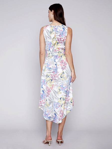 Charlie B Sleeveless Patterned Maxi Dress