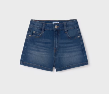 Mayoral Dark Wash Denim Shorts
