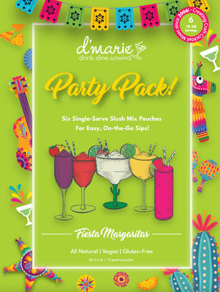 D'Marie Craft Cocktail Slush Drink Party Pack & Individuals