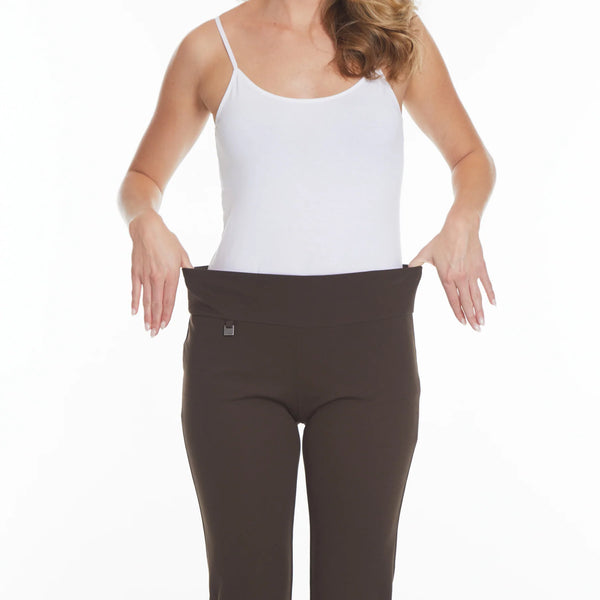 Slim-Sation Pull-On Solid Ease Y-Fit Knit Ankle Pant