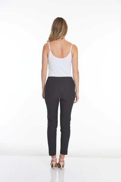 Slim Sation Pull-On Ankle Pant in Gray