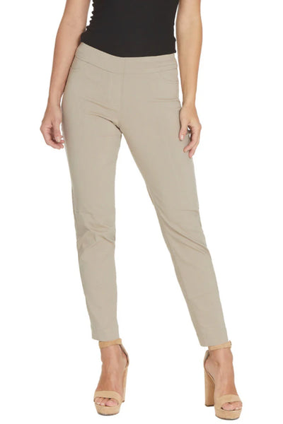 Pull-On Nickel Color Ankle Pants