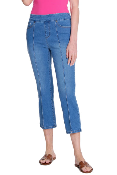 Slim-Sation Flare Leg Crop Jean
