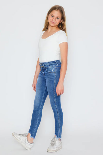 Girls KanCan High Rise Ankle Skinny Jeans