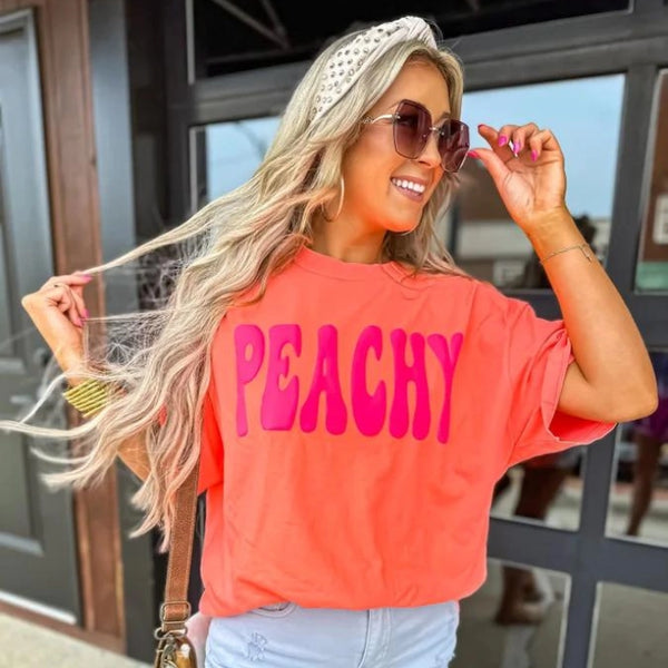 Peachy Neon Tee