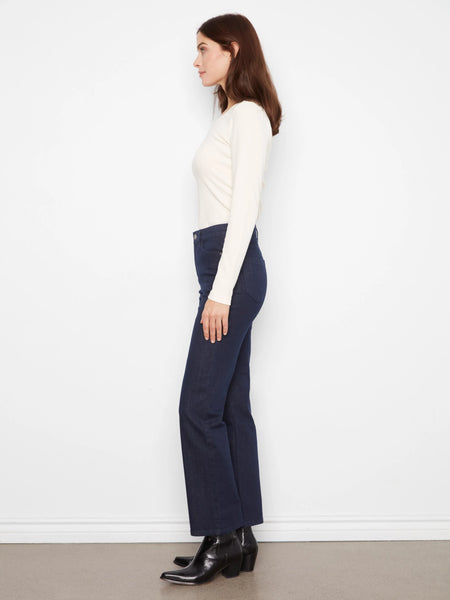 Charlie B  Straight Leg Stretch Denim Pants