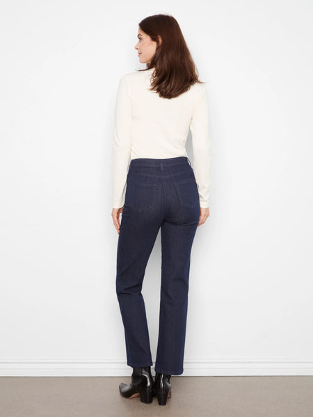 Charlie B  Straight Leg Stretch Denim Pants