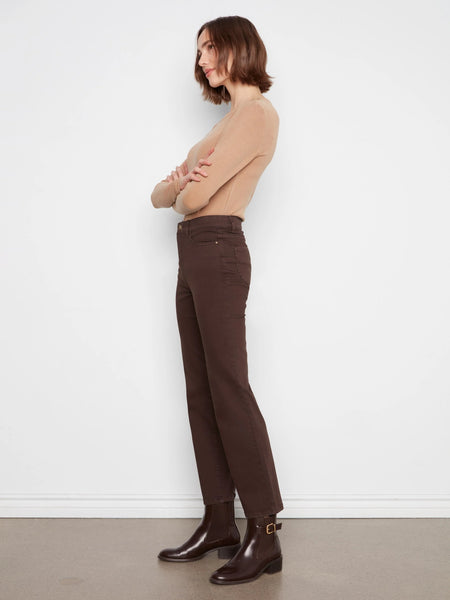 Charlie B. Straight Leg Twill Pants