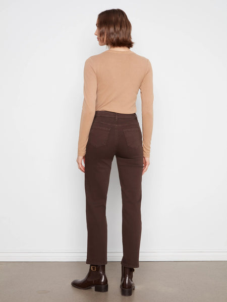 Charlie B. Straight Leg Twill Pants