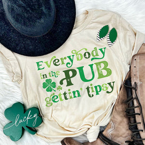 Saint Patty's Day Tipsy Tee