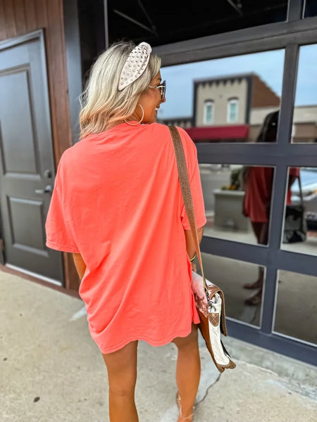 Peachy Neon Tee