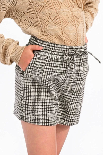 Molly Bracken High Waist Plaid Shorts