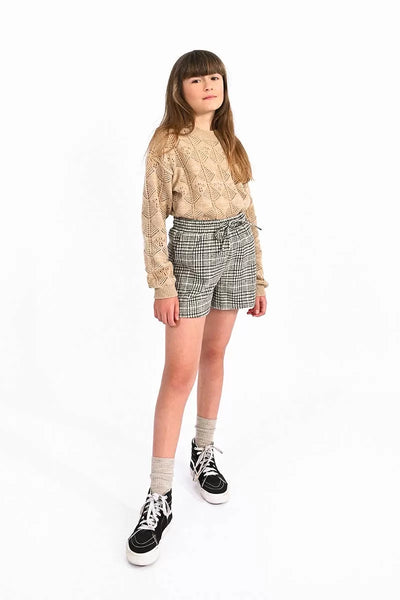 Molly Bracken High Waist Plaid Shorts