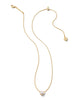 Ashton Gold Pendant Necklace in Freshwater Cultured Pearl
