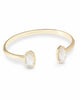 Elton Pinch Cuff Bracelet in Gold