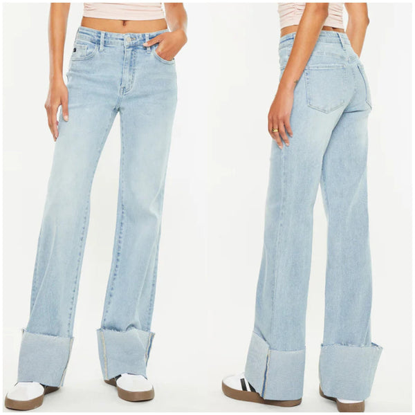 KanCan Franny High Rise Wide Leg