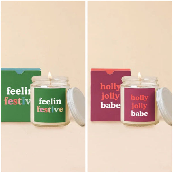 Holiday Candle Jars - 8oz