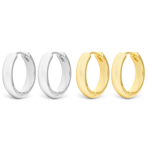 Stacy Small Hoop Earrings