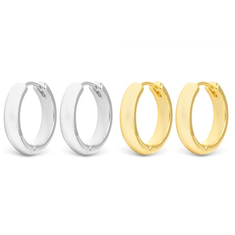 Stacy Small Hoop Earrings