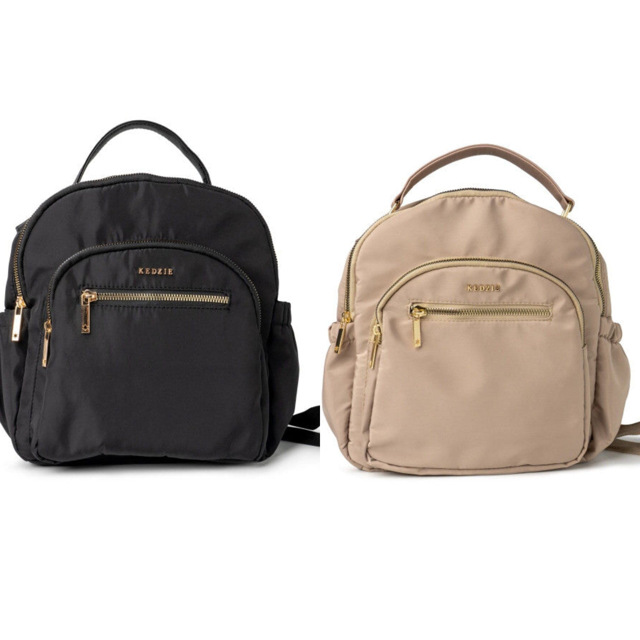 Kedzie Aire Convertible Backpack (Taupe)