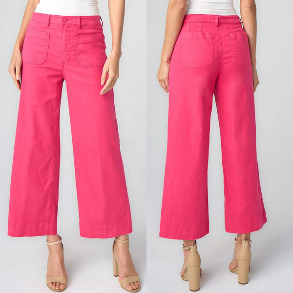Liverpool Crop Wide Leg