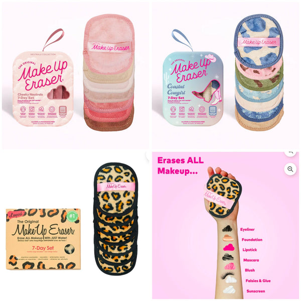 Makeup Erasers 7 Day Set