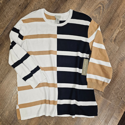 Multiples Colorblock Sweater