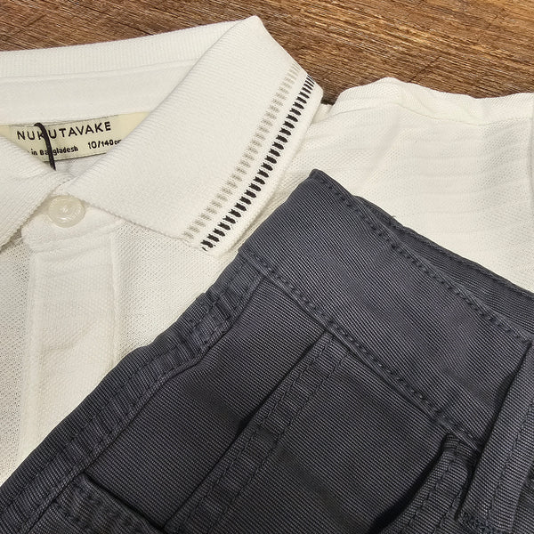 Mayoral Boys White Polo