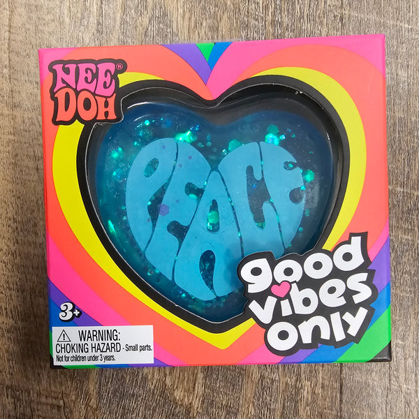 NeeDoh Good VIbes Only Heart