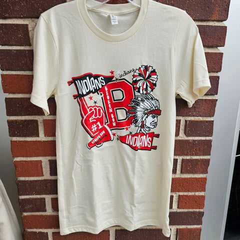 Broken Bow Indians Short Sleeve Spirit Shirt
