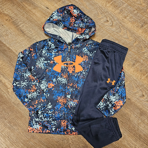 UA Boys Solar Orange Set