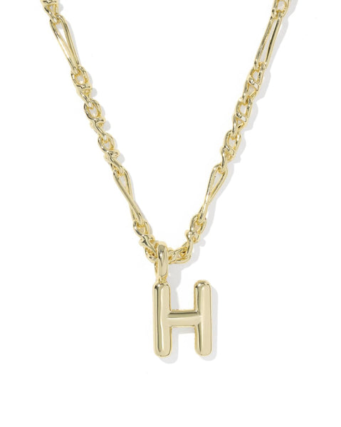Kendra Scott Bubble Letter Short Pendant Necklace