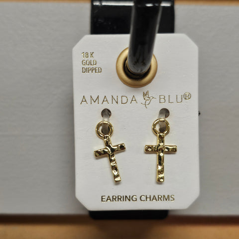 Cross Individual Earring Charm
