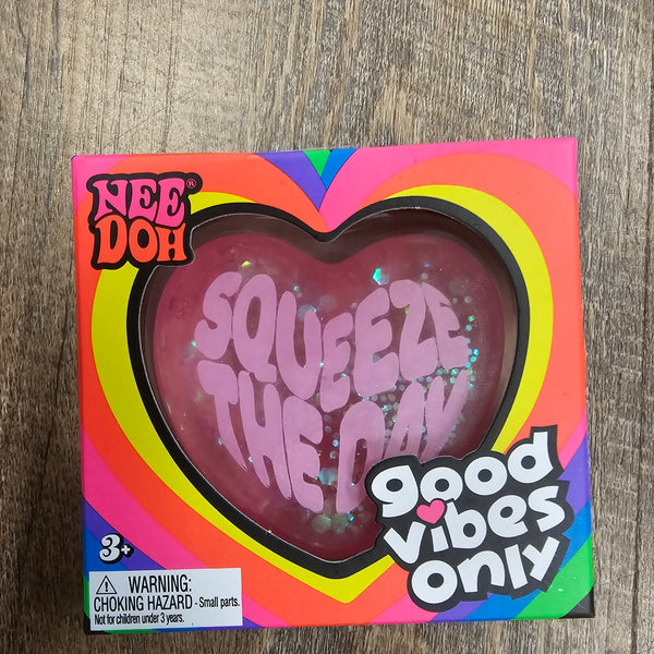 NeeDoh Good VIbes Only Heart