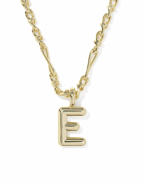 Kendra Scott Bubble Letter Short Pendant Necklace