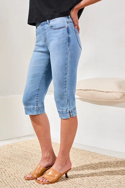Tribal Audrey Pull-On Pedal Pusher