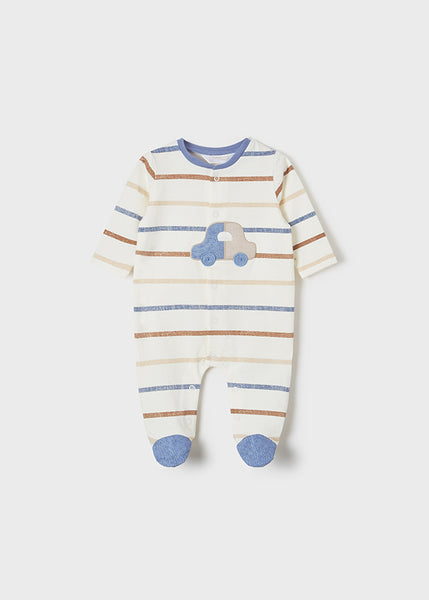 Mayoral Sand Car Onesie Set