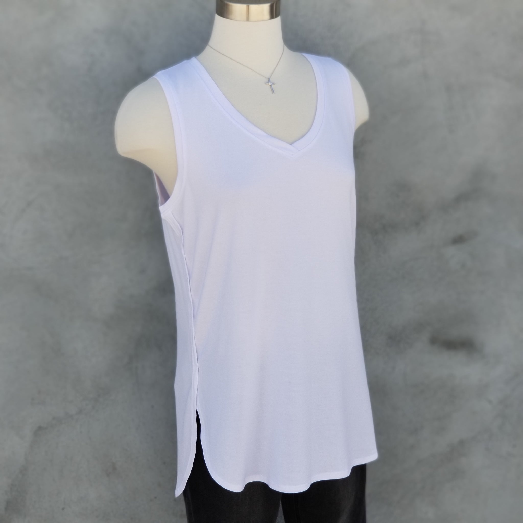 Tribal Soft V Neck Tank