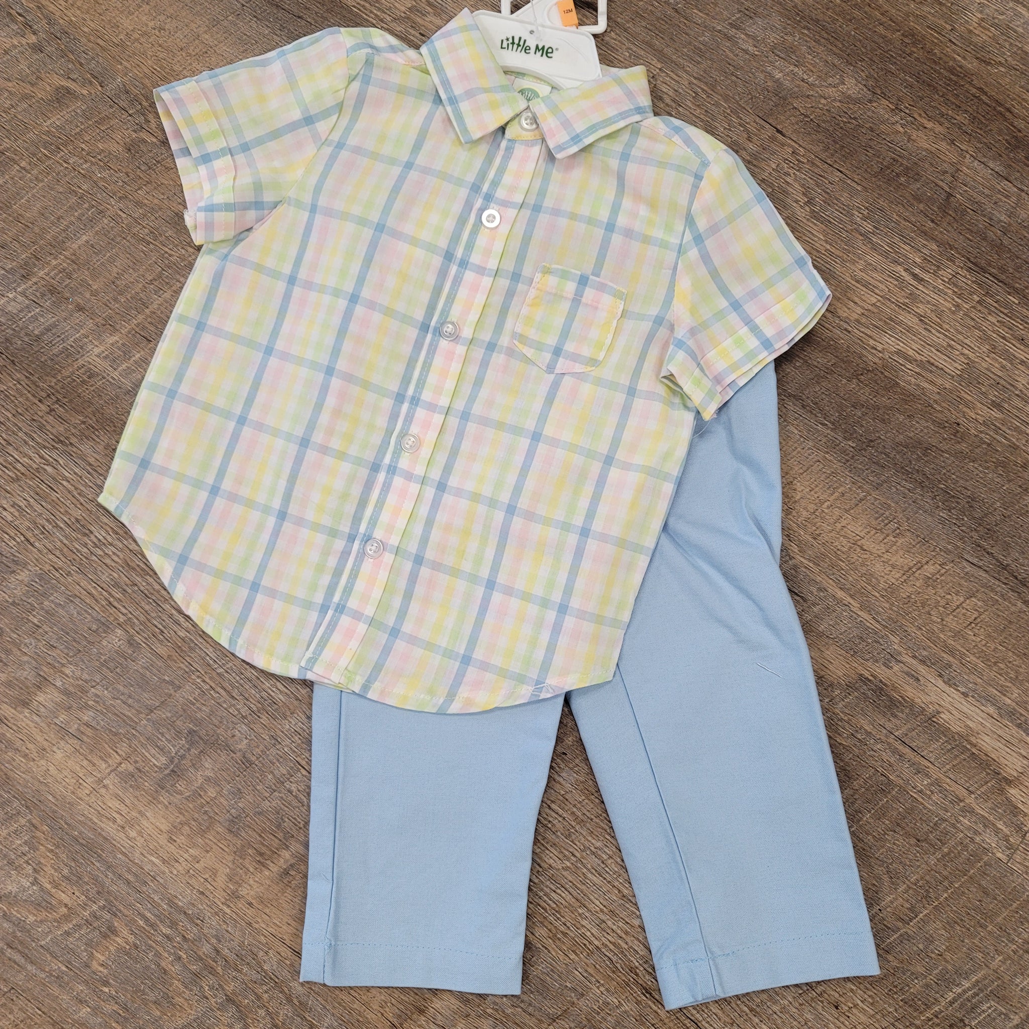 Spring Plaid Set